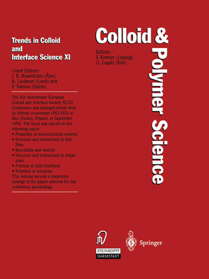 ISBN 9783662160862: Trends in Colloid and Interface Science XI