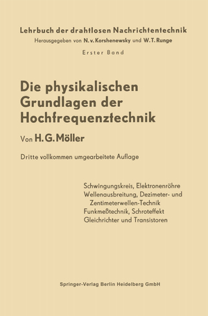 ISBN 9783662240021: Die Physikalischen Grundlagen der Hochfrequenztechnik