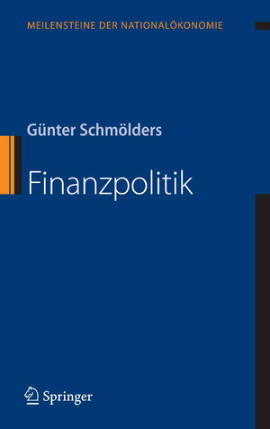 ISBN 9783662312452: Finanzpolitik