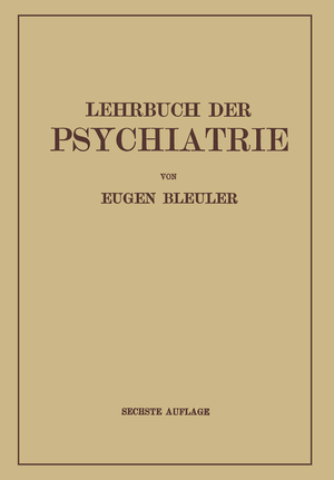 ISBN 9783662356494: Lehrbuch der Psychiatrie