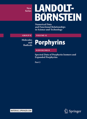 ISBN 9783662472231: Porphyrins - Spectral Data of Porphyrin Isomers and Expanded Porphyrins