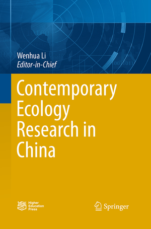 ISBN 9783662516379: Contemporary Ecology Research in China