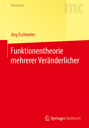 ISBN 9783662555415: Funktionentheorie mehrerer Veränderlicher