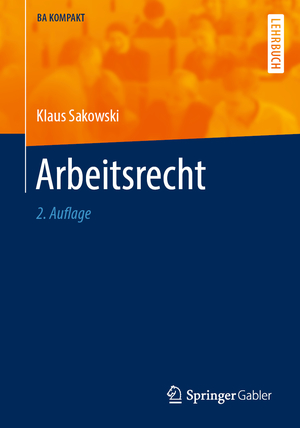 ISBN 9783662562345: Arbeitsrecht