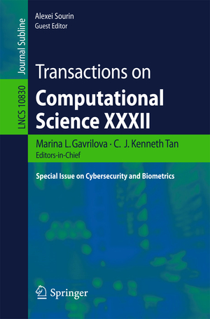 ISBN 9783662566718: Transactions on Computational Science XXXII - Special Issue on Cybersecurity and Biometrics