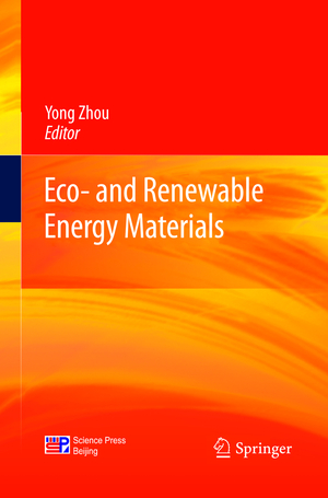 ISBN 9783662568590: Eco- and Renewable Energy Materials