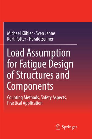 neues Buch – Michael Koehler Sven Jenne Kurt Poetter Harald Zenner – Load Assumption for Fatigue Design of Structures and Components