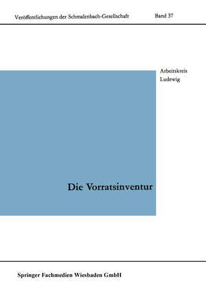 ISBN 9783663003564: Die Vorratsinventur - Herkömmliche und moderne Systeme und Verfahren