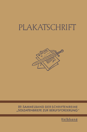 ISBN 9783663125716: Plakatschrift