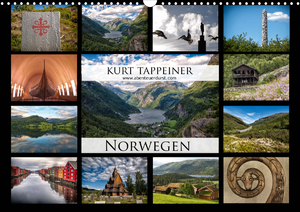 ISBN 9783671564637: Norwegen (Wandkalender 2021 DIN A3 quer)