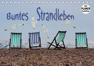 ISBN 9783671970285: Buntes Strandleben (Tischkalender 2021 DIN A5 quer) – Stimmungsvolle Bilder, die Laune auf den Sommer machen (Geburtstagskalender, 14 Seiten )
