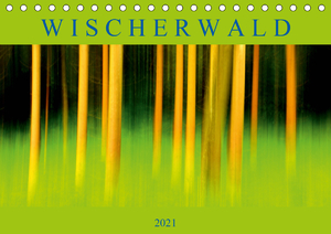 ISBN 9783671981939: Wischerwald (Tischkalender 2021 DIN A5 quer) - Wischerwald - kreative Unschärfe - Wald abstrakt (Monatskalender, 14 Seiten )