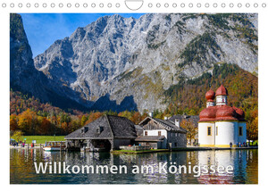 ISBN 9783674200495: Willkommen am Königssee (Wandkalender 2023 DIN A4 quer) - So empfängt der weltberühmte Gebirgssee seine Besucher: herrliche Landschaften und stimmungsvolle Bilder zu jeder Jahreszeit. (Geburtstagskalender, 14 Seiten )