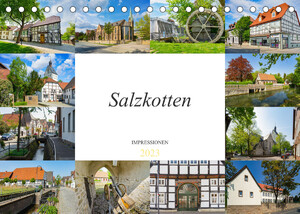 ISBN 9783675275232: Salzkotten Impressionen (Tischkalender 2023 DIN A5 quer) - Eine geniale Auswahl der schönsten Bildmotive der Stadt Salzkotten (Monatskalender, 14 Seiten )