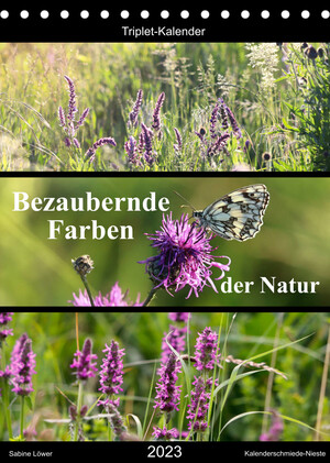 ISBN 9783675282155: Bezaubernde Farben der Natur (Tischkalender 2023 DIN A5 hoch) – Natur-Triplets (Monatskalender, 14 Seiten )