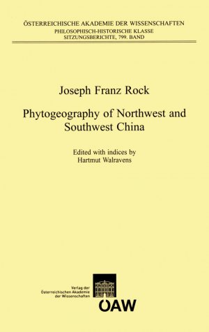 ISBN 9783700167266: Joseph Franz Rock - Phytogeography of Northwest and Southwest China