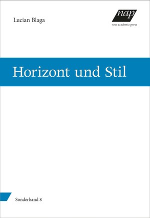 ISBN 9783700322160: Horizont und Stil