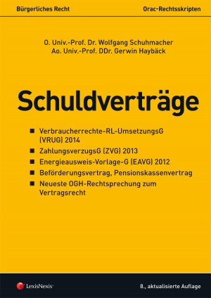 ISBN 9783700758808: Schuldverträge