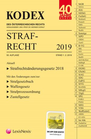 ISBN 9783700772309: KODEX Strafrecht 2019