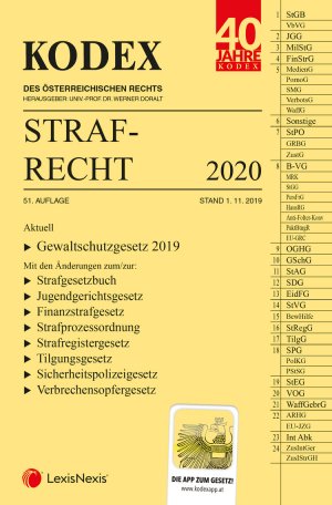 ISBN 9783700772743: KODEX Strafrecht 2020