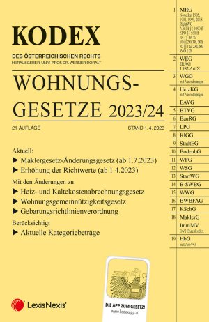 ISBN 9783700780236: KODEX Wohnungsgesetze 2023/24 - inkl. App