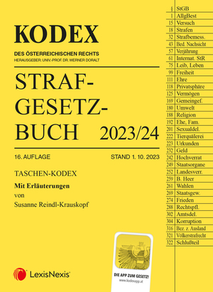 ISBN 9783700784210: Strafgesetzbuch - Taschen-Kodex