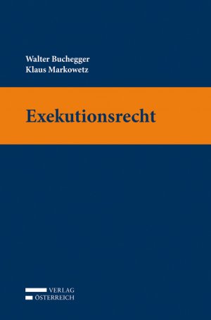 gebrauchtes Buch – Buchegger, Prof. Dr – Exekutionsrecht