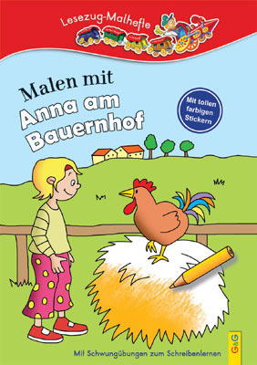 ISBN 9783707416398: Malen mit Anna am Bauernhof - Lesezug Malheft