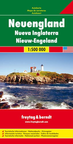 ISBN 9783707910674: Neuengland – 1:500000