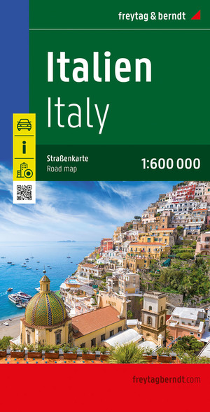 ISBN 9783707922059: Italien, Straßenkarte 1:600.000, freytag & berndt - Mit Infos, Innenstadtpläne