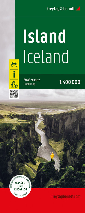 neues Buch – Freytag & Berndt – Island, Straßenkarte 1:400.000, freytag & berndt, Softcover