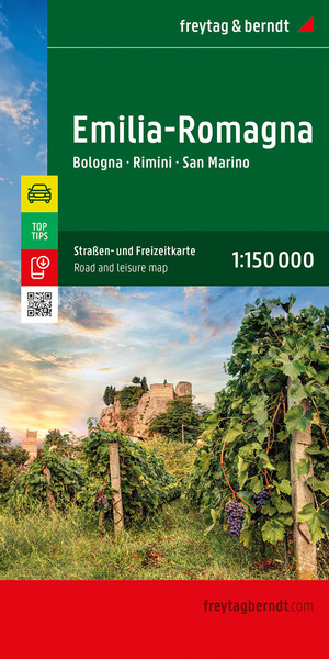 neues Buch – Emilia-Romagna, Strassen- und Freizeitkarte 1:150.000, freytag & berndt