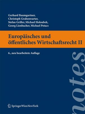 ISBN 9783709103630: Europäisches und öffentliches Wirtschaftsrecht II