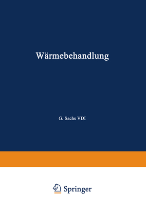 ISBN 9783709130421: Wärmebehandlung