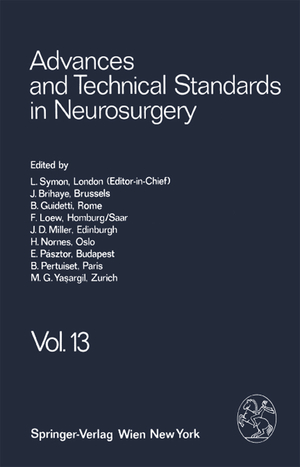 ISBN 9783709174739: Advances and Technical Standards in Neurosurgery