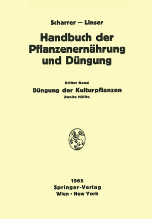 ISBN 9783709181249: Düngung der Kulturpflanzen 2