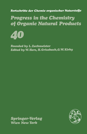 ISBN 9783709186138: Fortschritte der Chemie organischer Naturstoffe / Progress in the Chemistry of Organic Natural Products