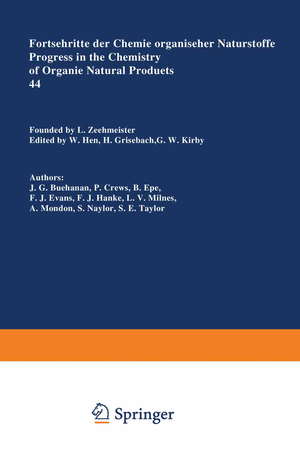 ISBN 9783709187166: Fortschritte der Chemie organischer Naturstoffe Progress in the Chemistry of Organic Natural Products / Taschenbuch / Paperback / x / Englisch / 2012 / Springer Vienna / EAN 9783709187166