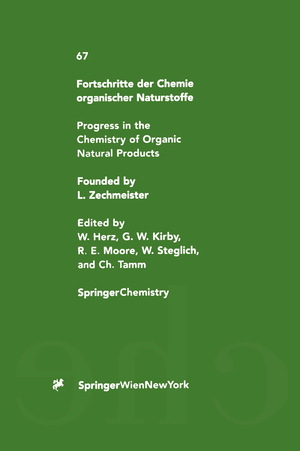 ISBN 9783709194089: Fortschritte der Chemie organischer Naturstoffe / Progress in the Chemistry of Organic Natural Products