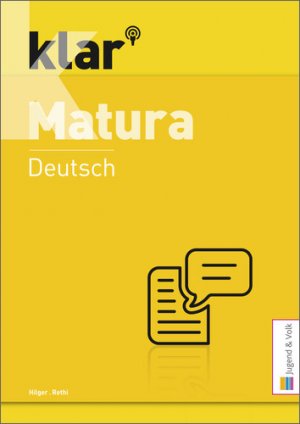 ISBN 9783710027949: klar_Matura Deutsch