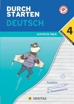 ISBN 9783710137563: Durchstarten 4. Klasse - Deutsch Mittelschule/AHS - Aufsätze | Übungsbuch mit Lösungen | Jutta Hofer | Taschenbuch | Durchstarten - Deutsch AHS | 130 S. | Deutsch | 2021 | VERITAS Linz