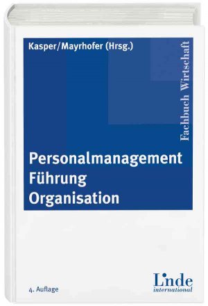 gebrauchtes Buch – Helmut Kasper – Personalmanagement - Führung - Organisation