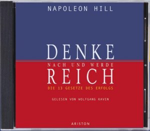 neues Hörbuch – Napoleon Hill – Denke nach und werde reich. 4 CDs