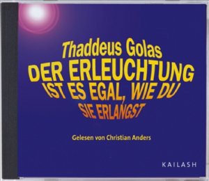 ISBN 9783720527699: Der Erleuchtung ist es egal, wie du sie erlangst (CD)