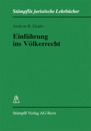 gebrauchtes Buch – Ziegler, Andreas R – Einführung in das Völkerrecht