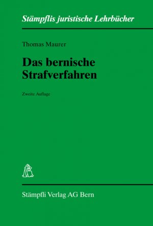 ISBN 9783727208317: Das bernische Strafverfahren.