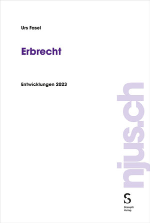 ISBN 9783727224812: Erbrecht