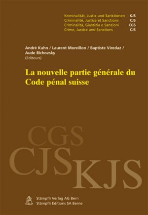 ISBN 9783727272066: La nouvelle partie générale du Code pénale suisse