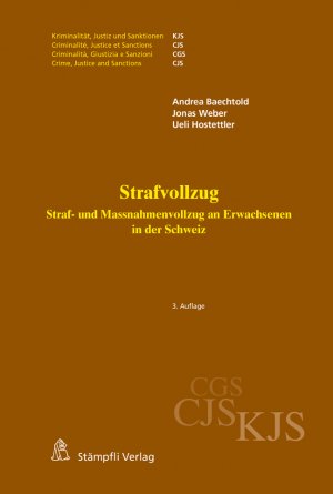 neues Buch – Baechtold, Andrea Weber – Baechtold, A: Strafvollzug