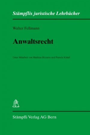 ISBN 9783727286599: Anwaltsrecht